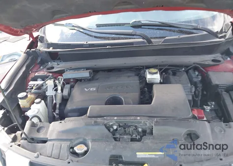 2018 Nissan Pathfinder Sl из США, поврежденный, VIN 5N1DR2MN5JC636580